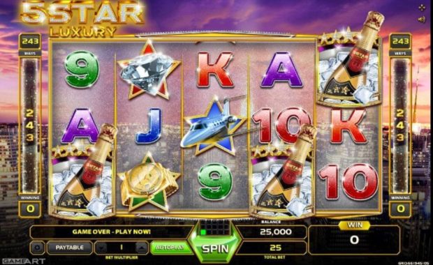 5 Star Luxury Spielautomat kostenlos