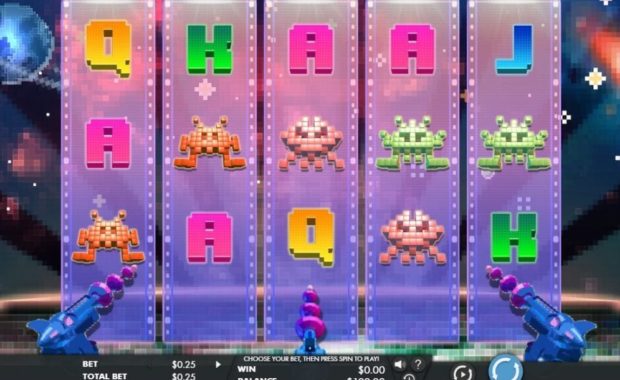 8 Bit Intruders Slotmaschine online spielen