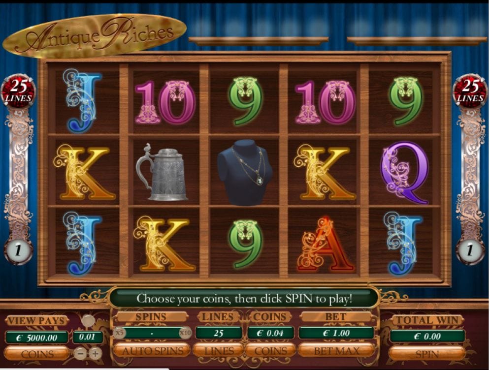 Antique Riches Video Slot