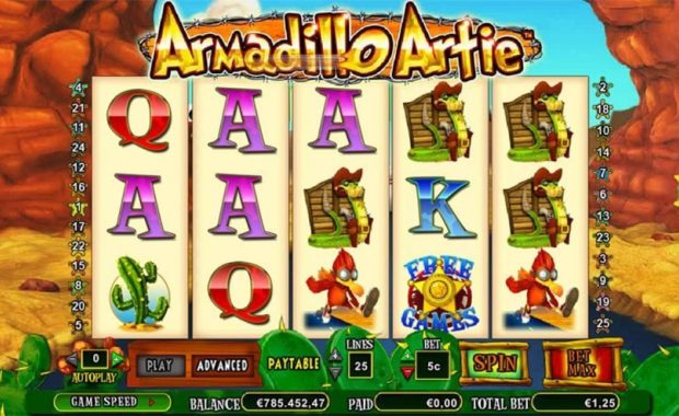 Armadillo Artie Slotmaschine freispiel