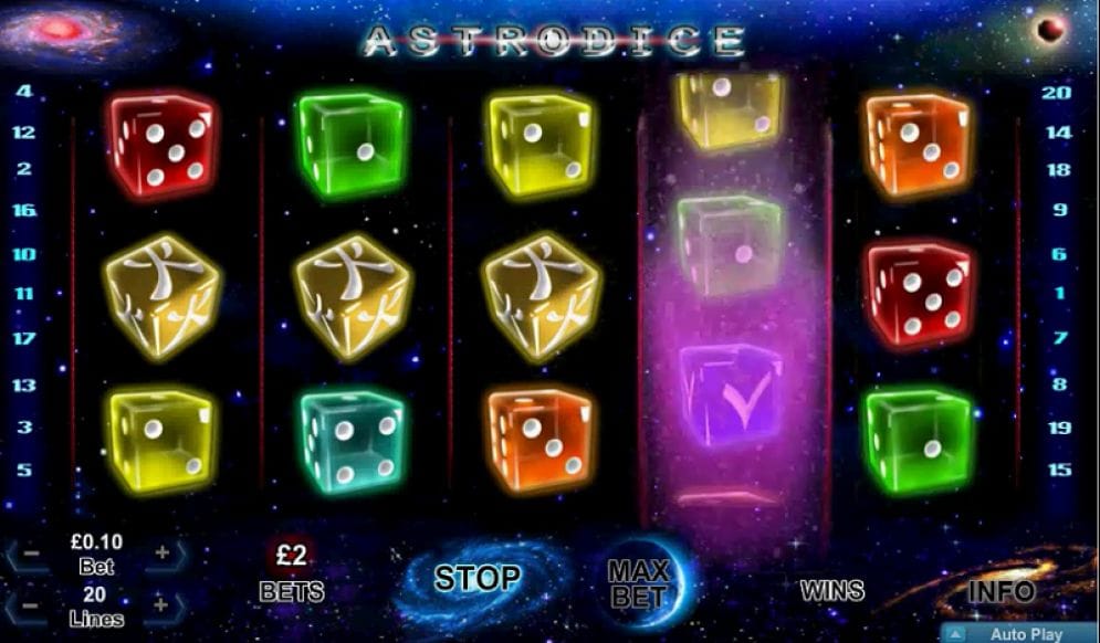 Astrodice Video Slot