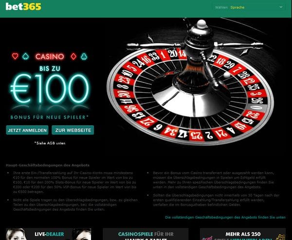 Bet 365 Casino Bewertung