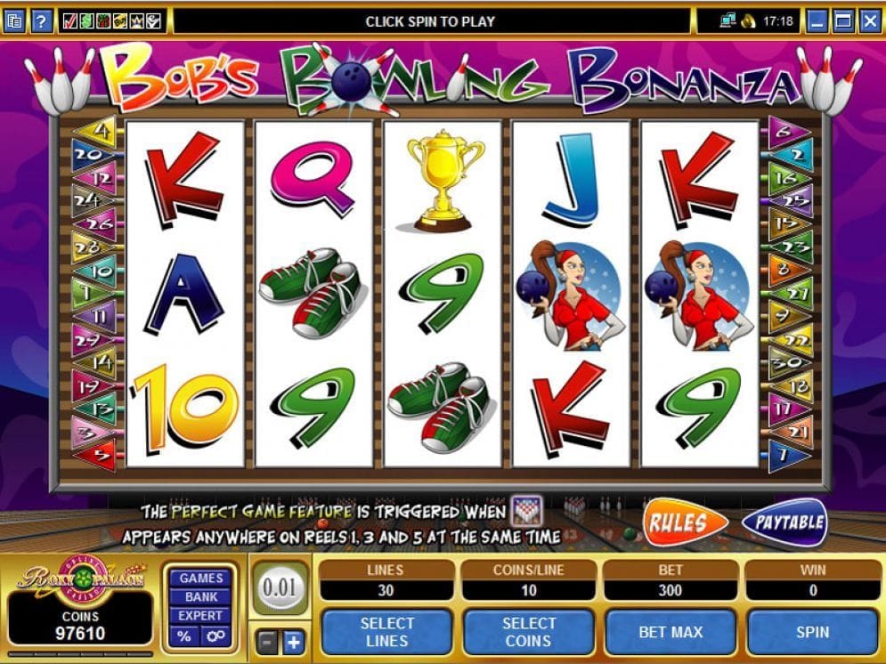 Bob’s Bowling Bonanza Video Slot