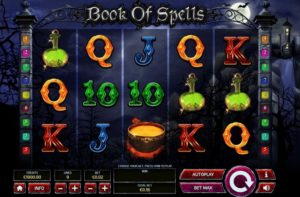 Book of Spells Spielautomat freispiel