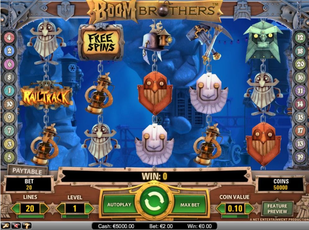Boom Brothers Casinospiel