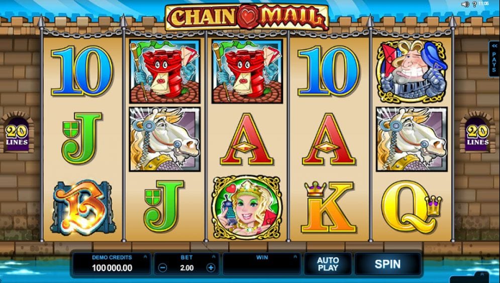 Chain Mail online Spielautomat