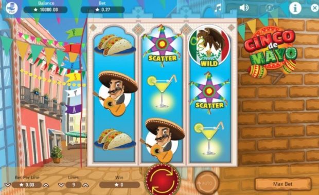 Cinco de Mayo Geldspielautomat freispiel
