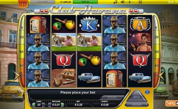 Club Havana Video Slot online spielen
