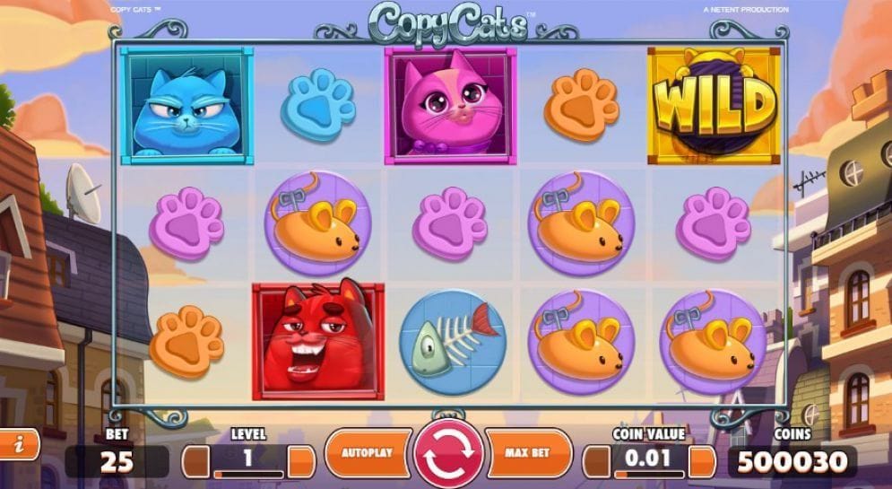 Copy Cats online Videoslot