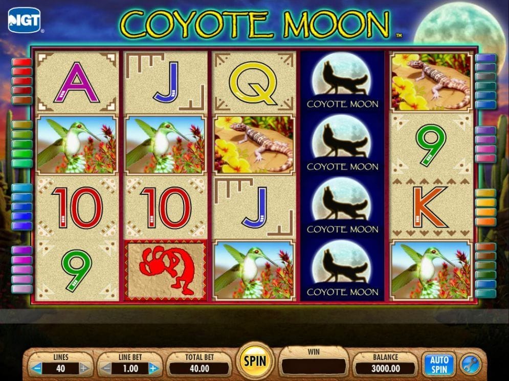 Coyote Moon Video Slot