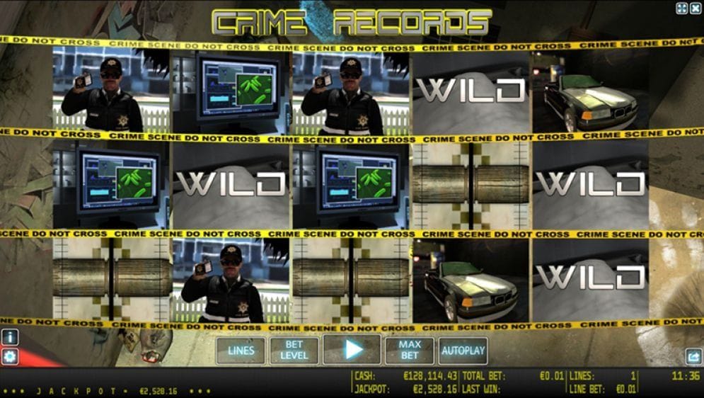 Crime Records Crime Records Spielautomat