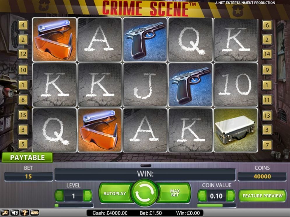 Crime Scene Crime Scene Videoslot