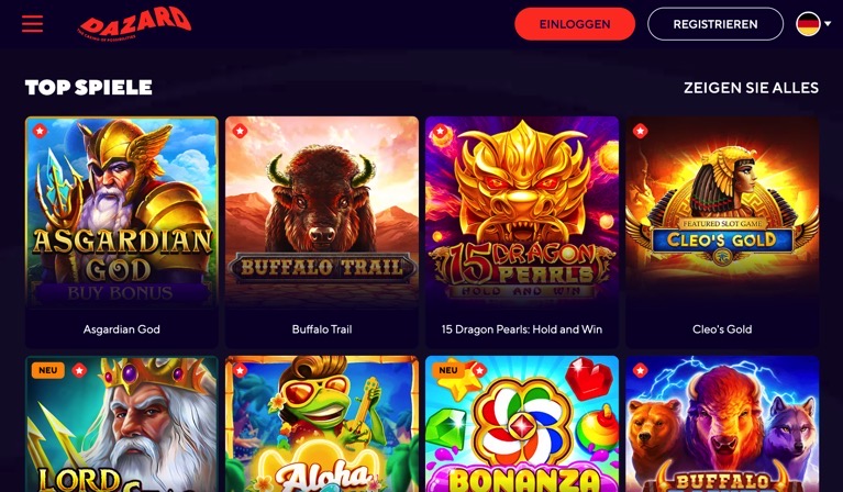 Dazard Casino Erfahrungen
