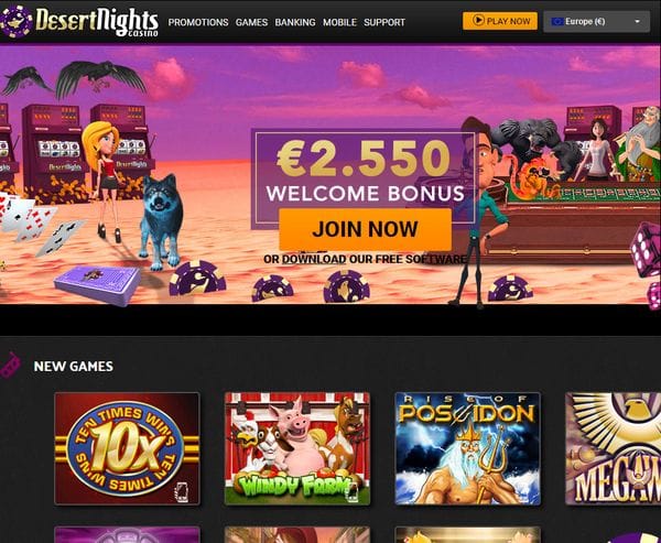 Desert Nights Casino Erfahrungsbericht
