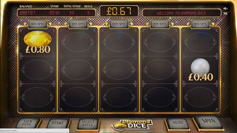 Diamond Dice Diamond Dice Video Slot