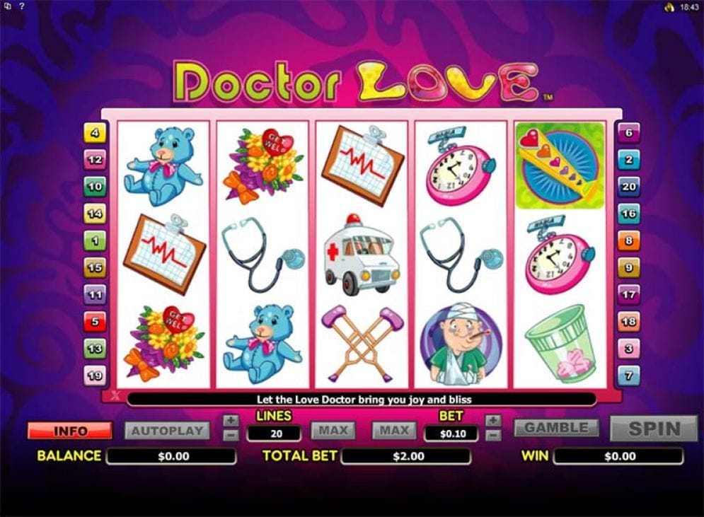 Doctor Love online Videoslot
