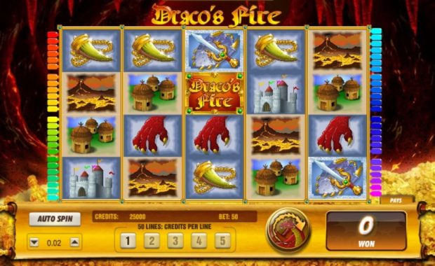 Draco's Fire Casino Spiel ohne Anmeldung