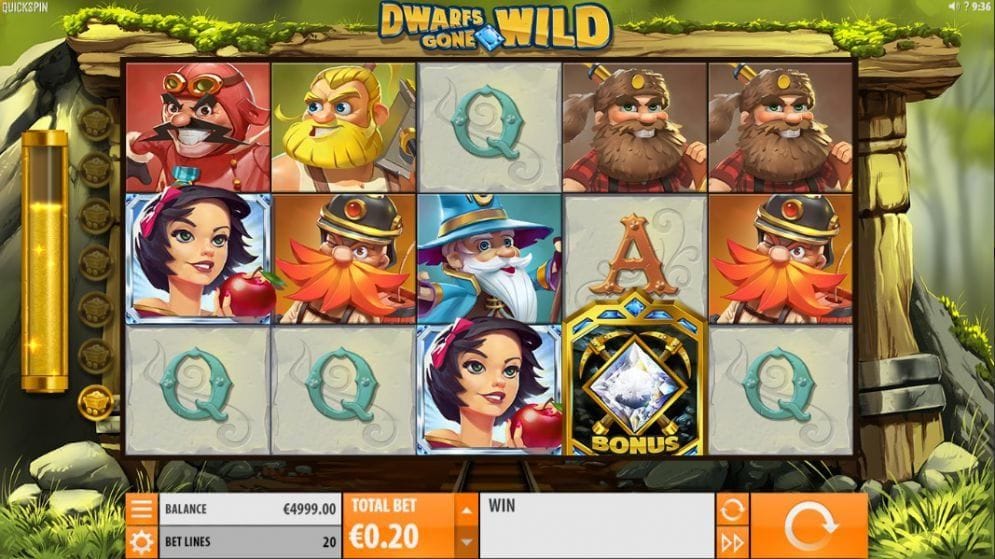 Dwarfs Gone Wild Automatenspiel