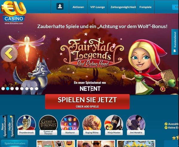 EUCasino im Test