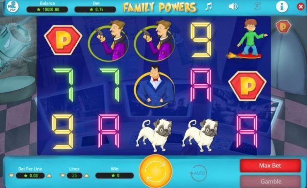 Family Powers Slotmaschine kostenlos spielen