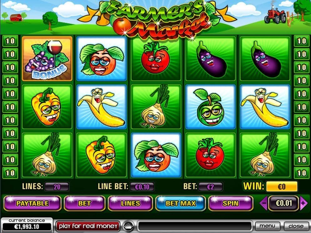 Farmers Market online Slotmaschine