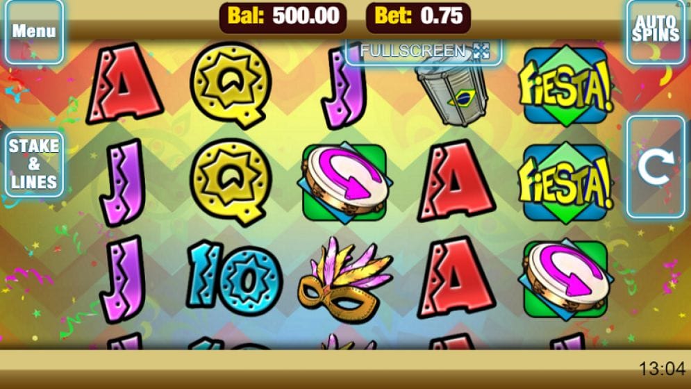 Fiesta online Casino Spiel