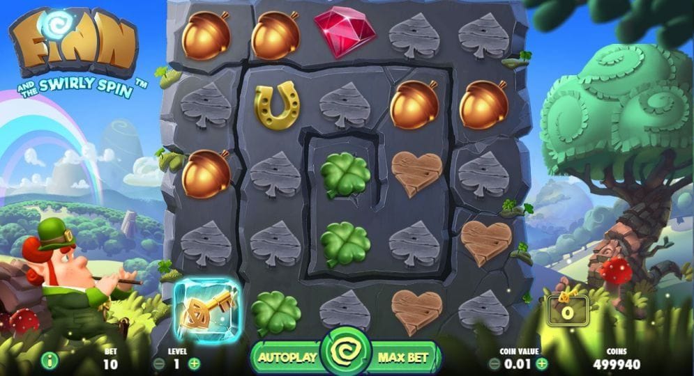 Finn and the Swirly Spin online Video Slot