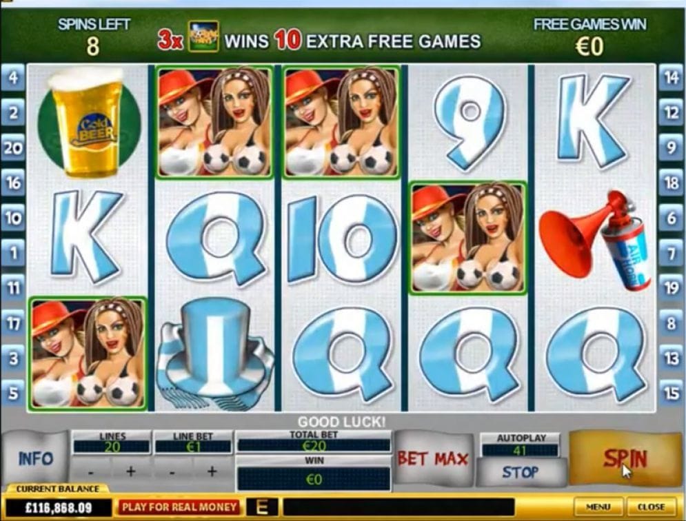 Football Fans online Automatenspiel