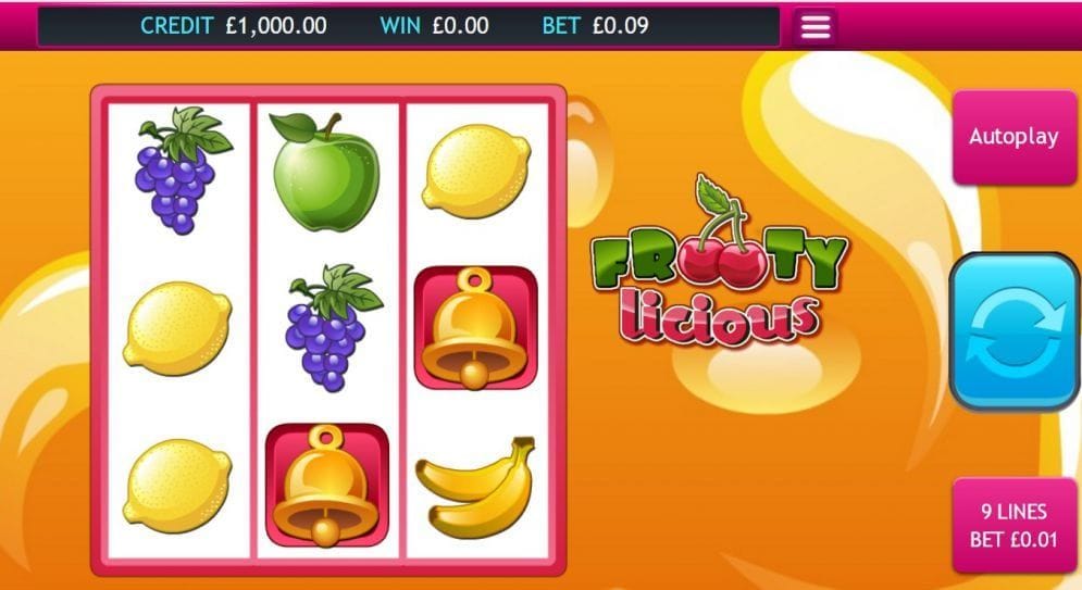 Frooty Licious online Automatenspiel