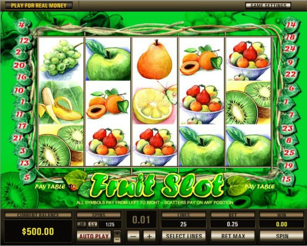 Fruit Videoslot