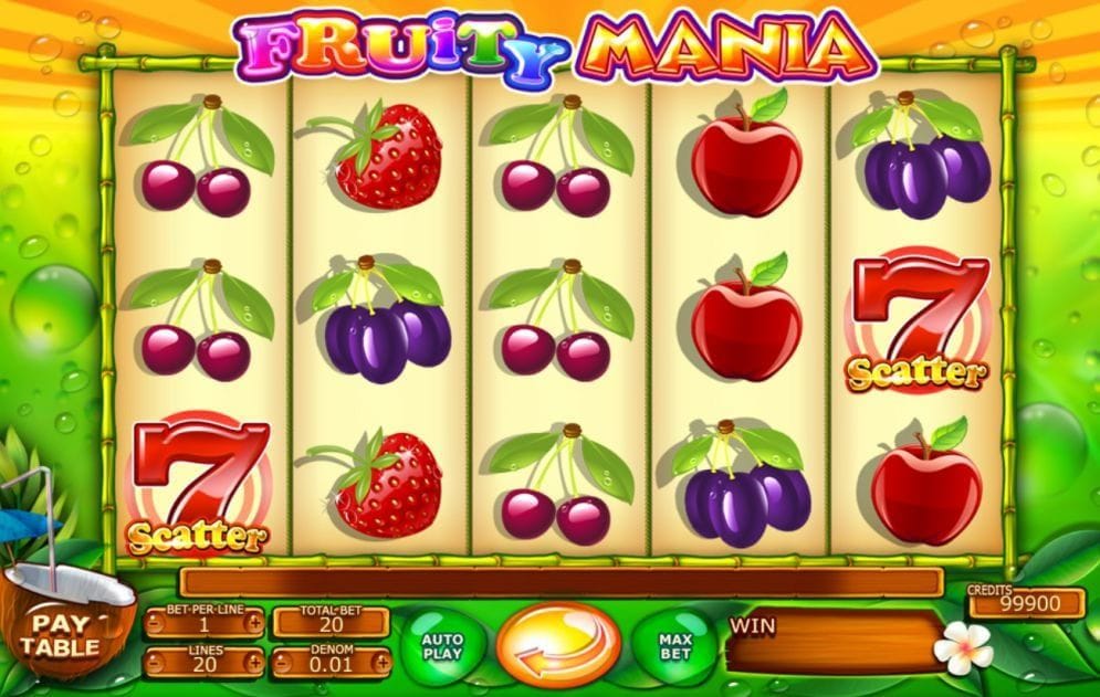Fruity Mania Fruity Mania online Video Slot