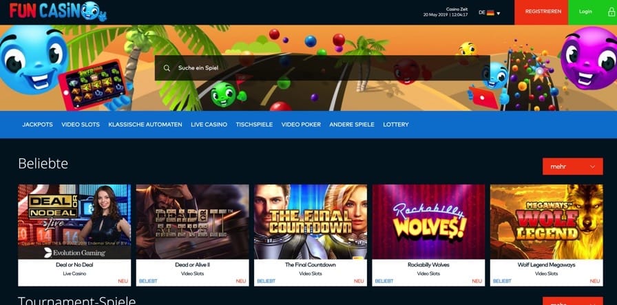 Fun Casino – hier bekommen Sie Starburst Freispiele