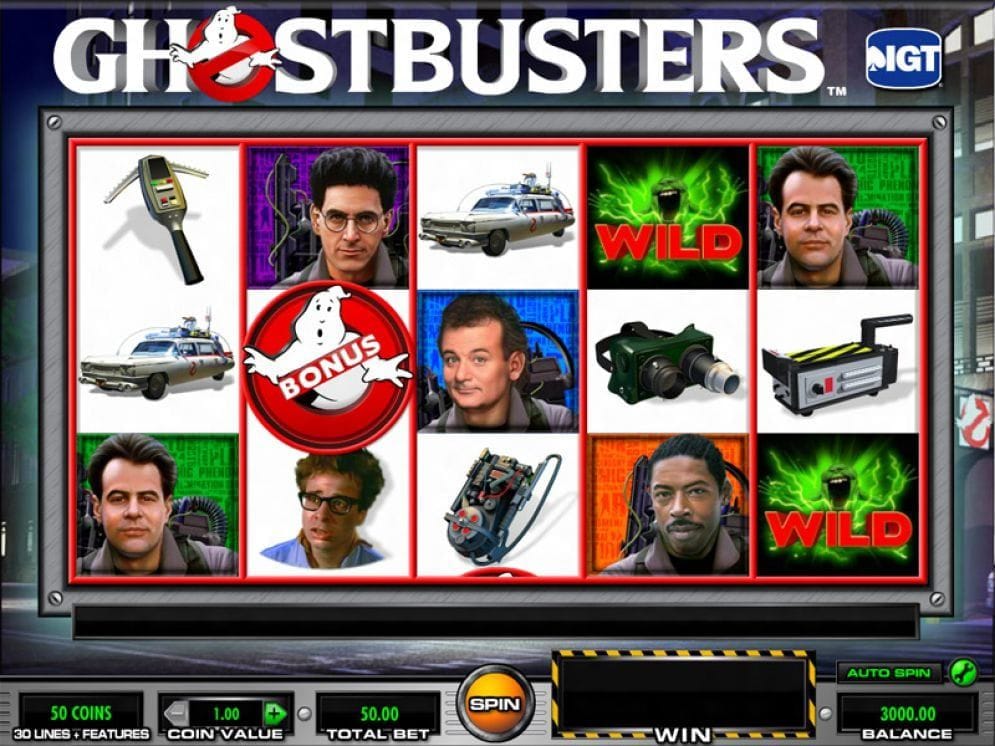 Ghostbusters Slotmaschine