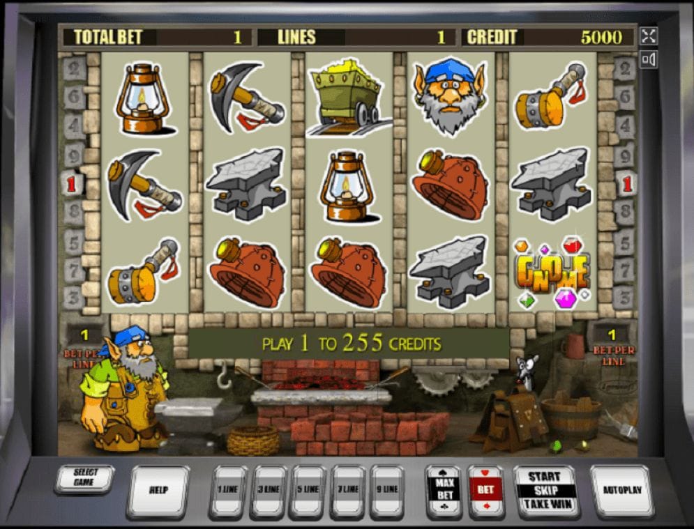 Gnome Spielautomat