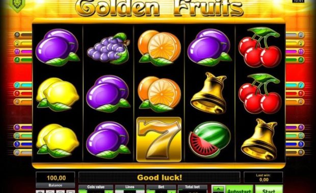 Golden Fruits Slotmaschine kostenlos spielen
