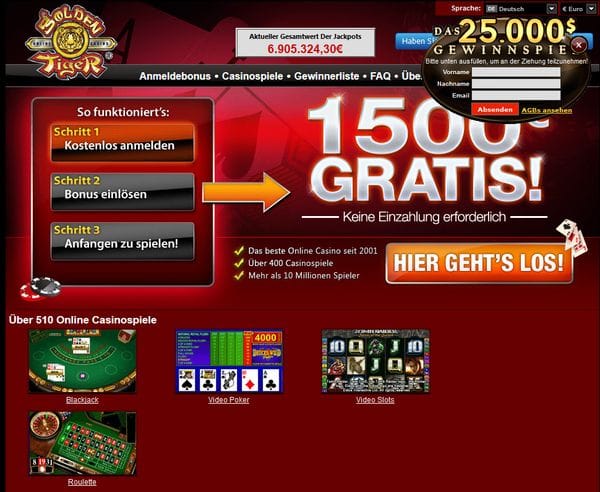 Golden Tiger Casino im Test