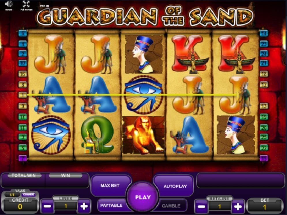 Guardian of the Sand Guardian of the Sand online Casino Spiel