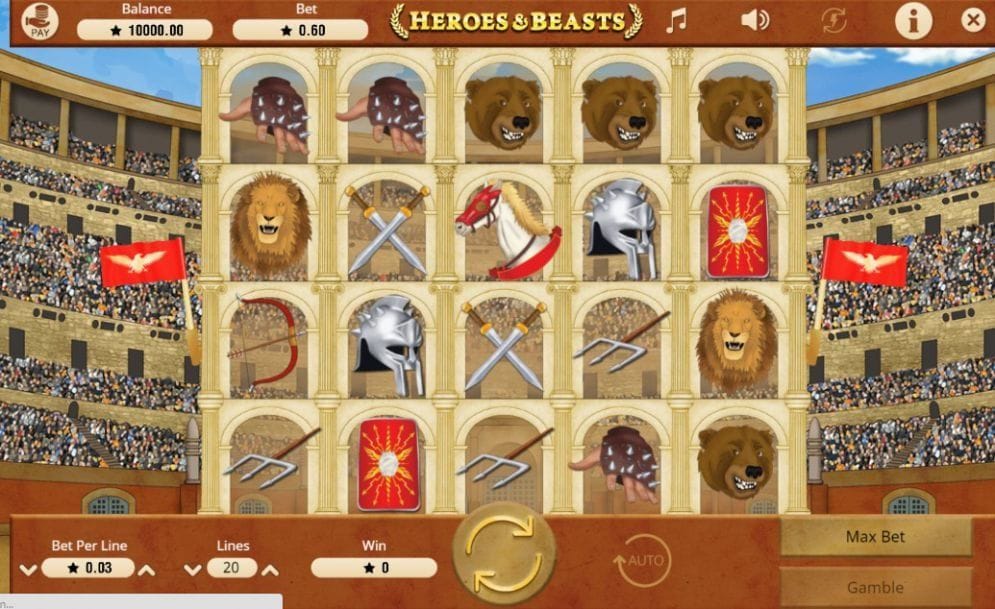 Heroes & Beasts Heroes & Beasts Casino Spiel