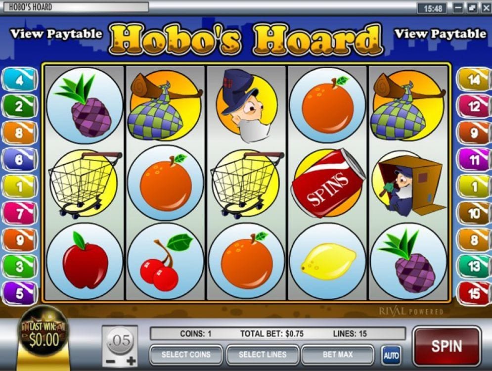 Hobo's Hoard Hobo’s Hoard online Geldspielautomat