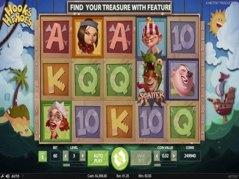 Hook’s Heroes Video Slot