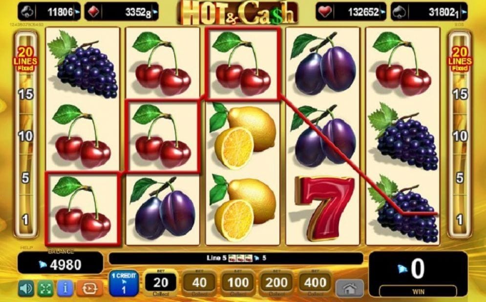 Hot & Cash Geldspielautomat