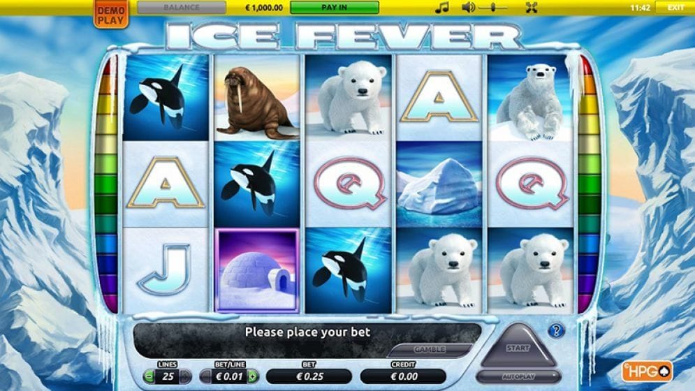 Ice Fever online Slotmaschine