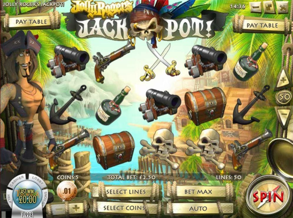 Jolly Roger’s Jackpot Videoslot