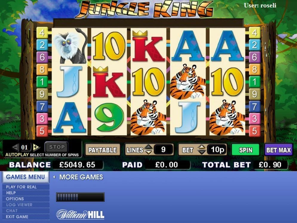 Jungle King Jungle King online Video Slot