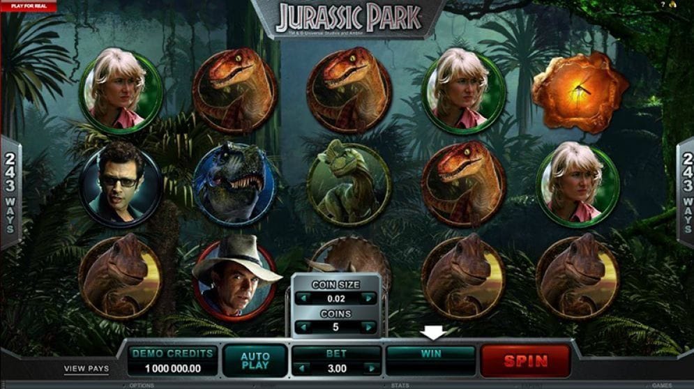 Jurassic Park Spielautomat