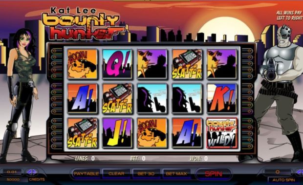 Kat Lee: Bounty Hunter Spielautomat kostenlos spielen