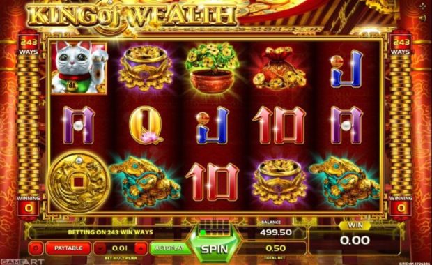 King of Wealth Spielautomat ohne Anmeldung
