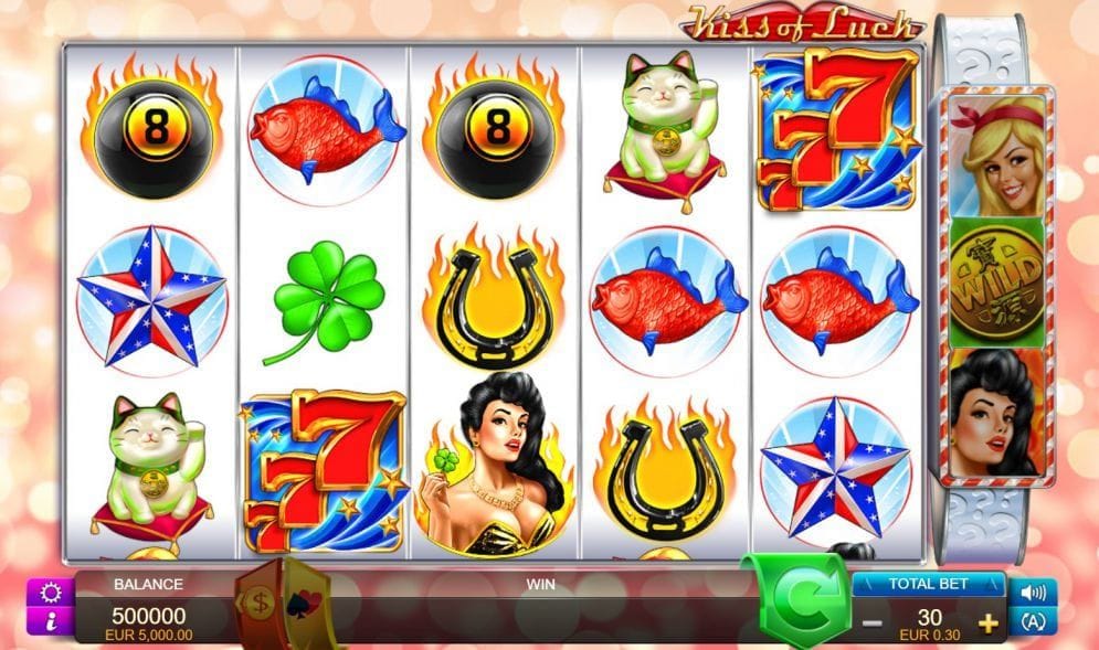 Kiss of Luck Videoslot