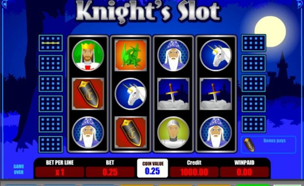 Knight Geldspielautomat ohne Anmeldung