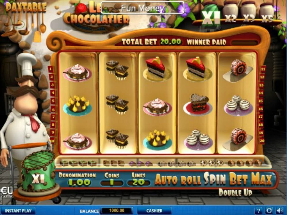 Le Chocolatier Spielautomat